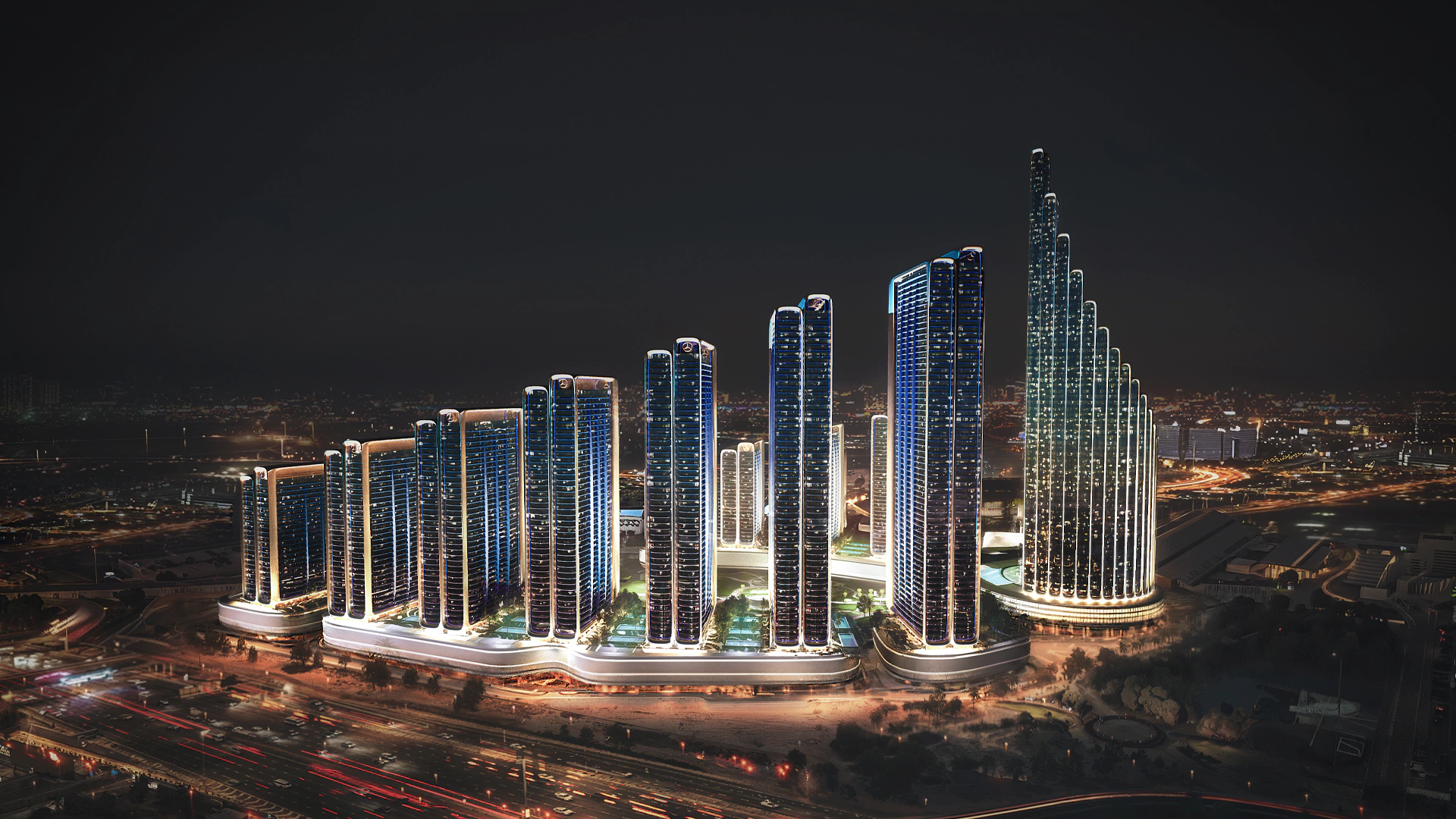 Mercedes-Benz Places Binghatti City