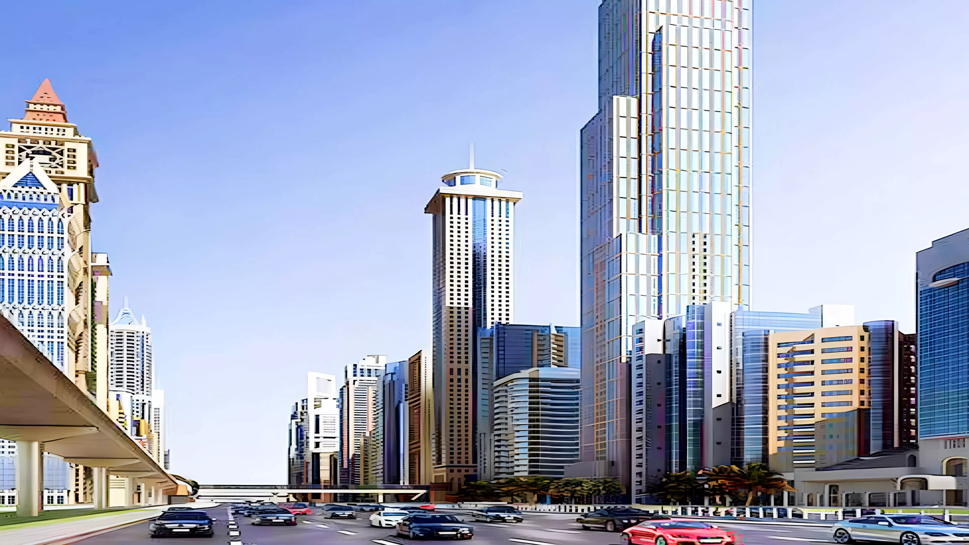 City Tower 1 on Sheikh Zayed Road