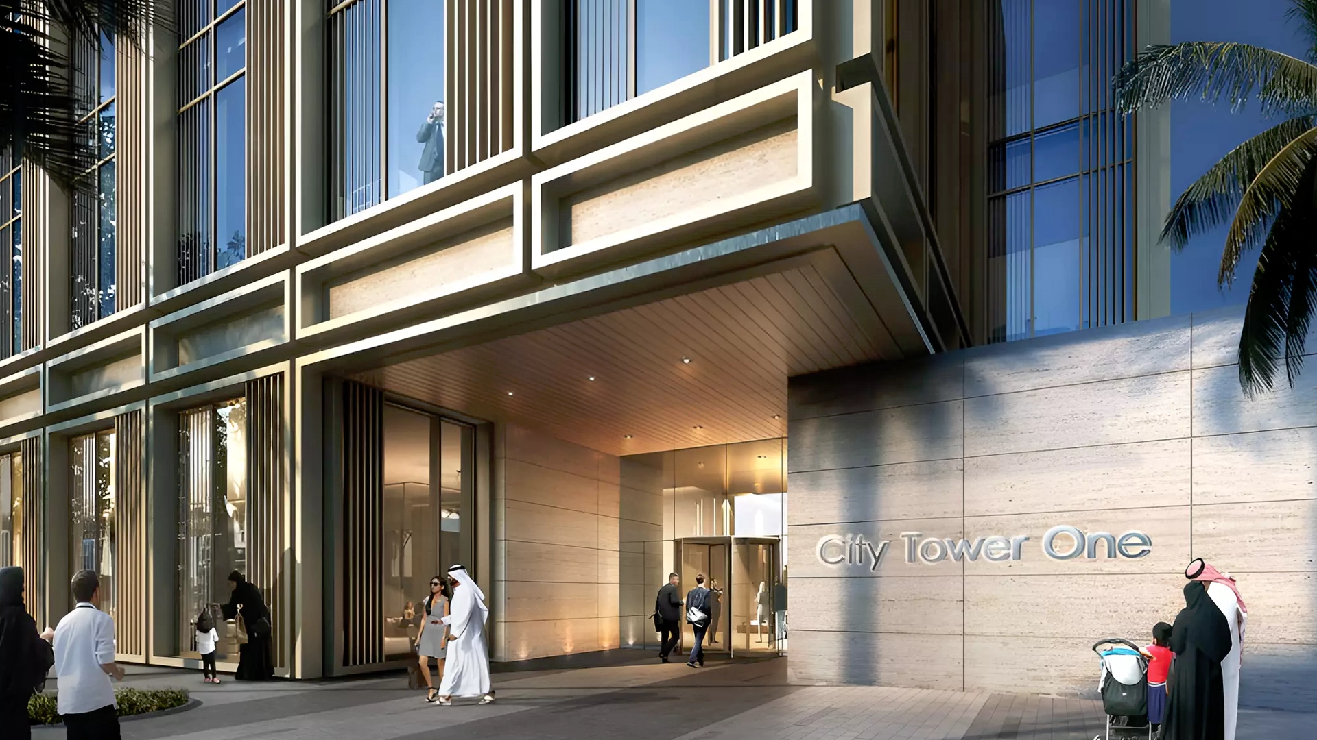 City Tower 1 on Sheikh Zayed Road